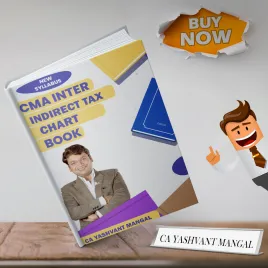 CMA Intermediate IDT (GST + Customs) Express Chart Book - Full GST Quick Revision Dec. 2025 &amp; June 26 By CA Yashvant Mangal 