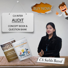 CA Surbhi Bansal Auditing and Ethics Combo Concept Book & Question Bank For CA Inter : Study Material  CA Surbhi Bansal Auditing and Ethics Combo Concept Book & Question Bank For CA Inter : Study Material