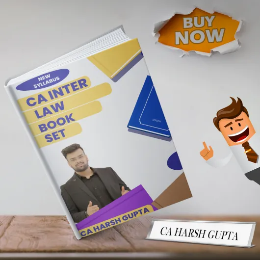 CA Harsh Gupta Corporate & Other Laws 4 books [Vol(1&II)+Compact+MCQ] Book Set For CA Inter: Study Material