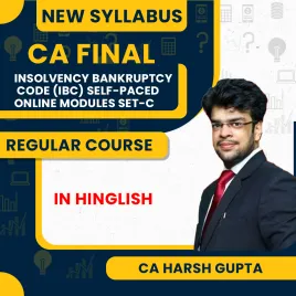 CA Harsh Gupta Insolvency Bankruptcy Code (IBC) Set-C SPOM Regular Online Classes For CA Final: Google Drive CA Harsh Gupta Insolvency Bankruptcy Code (IBC) Set-C SPOM Regular Online Classes For CA Final: Google Drive