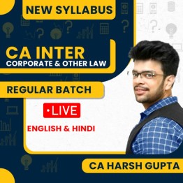 CA Harsh Gupta Corporate And Other Law