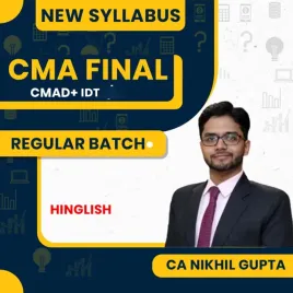 CA/CMA/CS Nikhil Gupta New Syllabus Cost And Management Audit(CMAD) &amp; IDT Regular Classes For CMA Final Online Classes