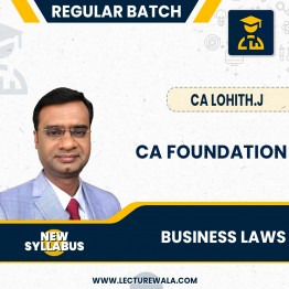 CA Foundation Business Law New Syllabus Regular Course By CA LOHITH'J: Pendrive / Google Drive.