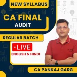 CA Pankaj Garg Advanced Auditing Regular Classes For CA Final  CA Pankaj Garg Advanced Auditing Regular Classes For CA Final