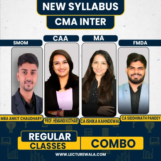 Pranav Chandak Academy CMA Inter Group 2 Combo Regular Batch 