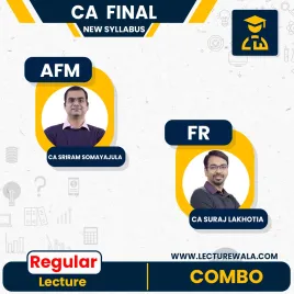 Indigolearn FR & AFM COMBO Regular Batch For CA Final : Online Classes  Indigolearn FR & AFM COMBO Regular Batch For CA Final : Online Classes