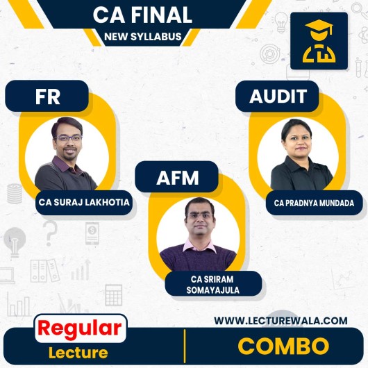 Indigolearn FR, Audit, & AFM Regular Batch In English For CA Final : Online Classes