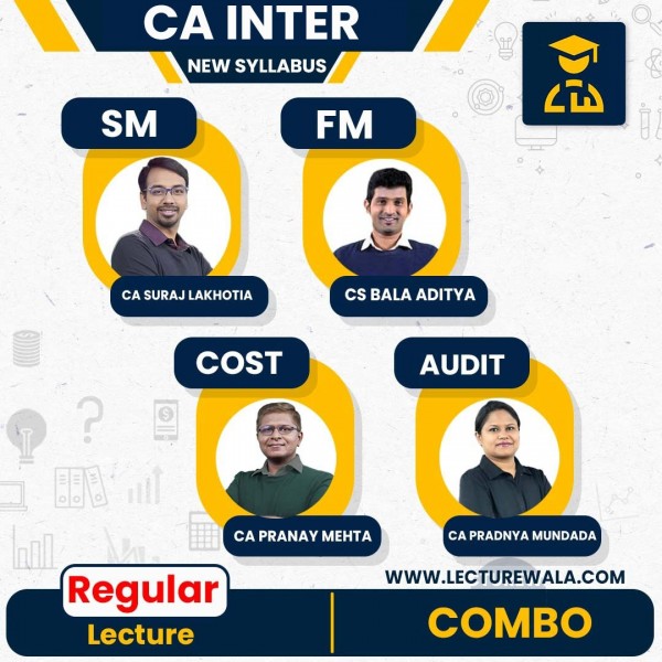 Indigolearn All Subject Group 2 COMBO Regular Batch For CA inter : Online Classes 