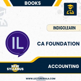 Indigo Learn CA Foundation Accounting Book