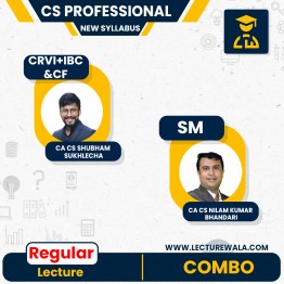 CS professional Module 2 CRVI+CFSM+IBC New syllabus by CA CS Shubham Sukhlecha & CA CS Nilam kumar bhandari :Online classes