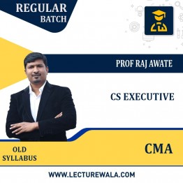 CS Executive Corporate and Management Accounting  by Prof. Raj Awate : Pendrive/Online classes.