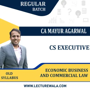 CS Executive Economic Business and Commercial Law by CA Mayur Agarwal: Pendrive / Online classes. CS Executive Economic Business and Commercial Law by CA Mayur Agarwal: Pendrive / Online classes.