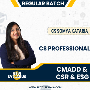 CS Professional CMADD & CSR & ESG New Syllabus Regular Course by Inspire Academy : Online classes. CS Professional CMADD & CSR & ESG New Syllabus Regular Course by Inspire Academy : Online classes.