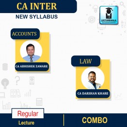 CA Inter Accounts & Law Live + Recorded Batch By Ekatvam Academy: Pen drive / Google Drive.