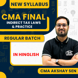 CMA Akshay Sen Indirect Tax Laws and Practice