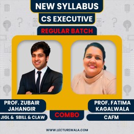 CS Executive By Prof Zubair Jahangir