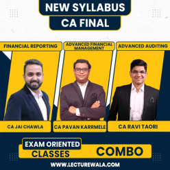 CA Jai Chawla FR, CA Pavan Karmele & CA Ravi Taori Audit Exam Oriented Classes For CA Final