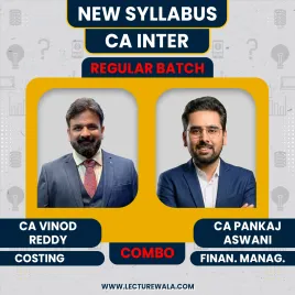 CA Vinod Reddy Costing, CA Pankaj Aswani FM Regular Combo Classes For CA Inter
