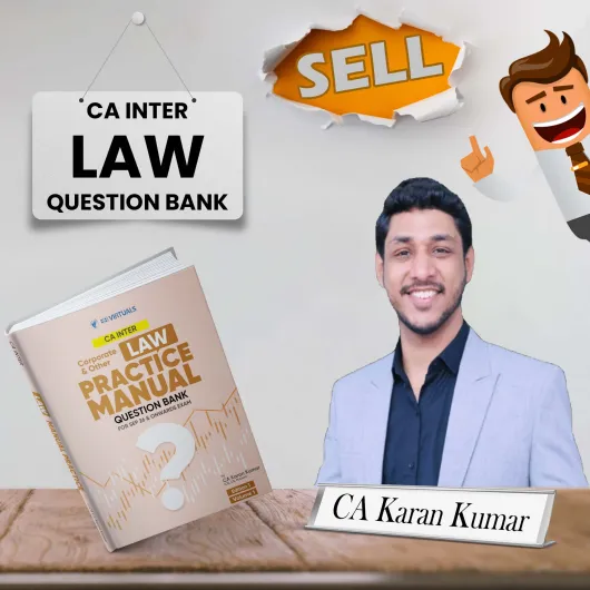 CA Karan Kumar Corporate & Other Laws Question Bank For CA Inter Sep26 & onwards CA Karan Kumar Corporate & Other Laws Question Bank For CA Inter Sep26 & onwards