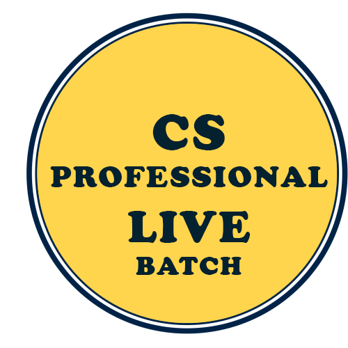 CS Professional Live Batch