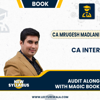 CA Inter Audit Books along with Magic Book By CA Mrugesh Madlani: Study Material CA Inter Audit Books along with Magic Book By CA Mrugesh Madlani: Study Material