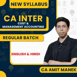 CA Amit Manek Cost and Management Accounting Regular Online Classes For CA Inter: Online classes. CA Amit Manek Cost and Management Accounting Regular Online Classes For CA Inter: Online classes.