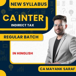 CA Mayank Saraf CA Inter IDT