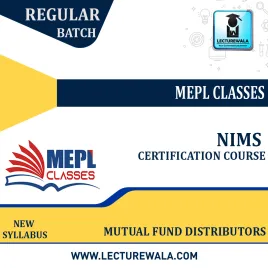 NISM Series VA - Mutual Fund Distributors Certification Examination: Online Live Classes/Face To Face. NISM Series VA - Mutual Fund Distributors Certification Examination: Online Live Classes/Face To Face.