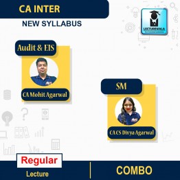 CA Inter Audit & Eis-Sm Regular Course : Video Lecture + Study Material by CA Mohit Agarwal & CA CS Divya  Agarwal (For May 2022 & Nov 2022)