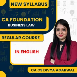 CA/CS Divya Agarwal Business laws Online Regular Classes For CA Foundation CA/CS Divya Agarwal Business laws Online Regular Classes For CA Foundation