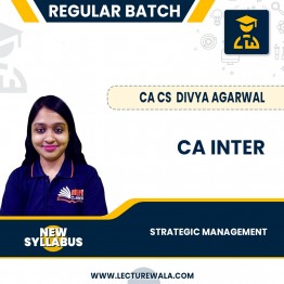 CA Inter New Scheme Strategic Management (SM) Full Course By MEPL Classes CA Divya Agarwal