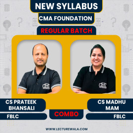 CS Prateek Bhansali &amp; CS Madhu Mam Fundamentals Of Business Laws And Business Communication (FBLC) Regular Online Classes For CMA Foundation : Online Classes