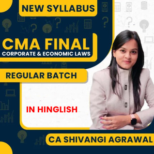 CA Shivangi Agrawal Corporate & Economic Laws Regular Batch For CMA Final 2026 & 2027 Exam  CA Shivangi Agrawal Corporate & Economic Laws Regular Batch For CMA Final 2026 & 2027 Exam