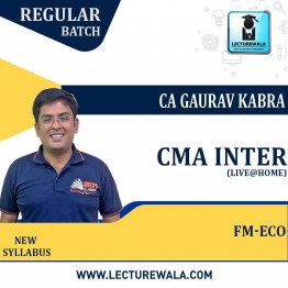 CA Inter Financial Management &  Economic For Finance  New Syllabus Live @ Home  Regular Course : Video Lecture + Study Material by CA Gaurav kabra (For May 2022 & Nov 2022)