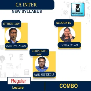CA Inter CORPORATE LAW And OTHER LAWS & Accounts Combo Regular Course : Video Lecture + Study Material By Sangeet Kedia & Vaibhav Jalan & NEHA JALAN (For MAY & NOV 2021) CA Inter CORPORATE LAW And OTHER LAWS & Accounts Combo Regular Course : Video Lecture + Study Material By Sangeet Kedia & Vaibhav Jalan & NEHA JALAN (For MAY & NOV 2021)