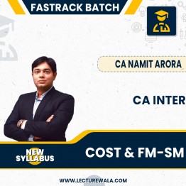 Namit Arora CA Inter Cost & FM-SM