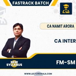 CA Namit Arora CA Inter FM & SM