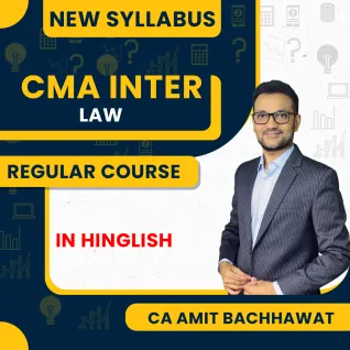 CA Amit Bachhawat Law Regular Batch For CMA Inter CA Amit Bachhawat Law Regular Batch For CMA Inter