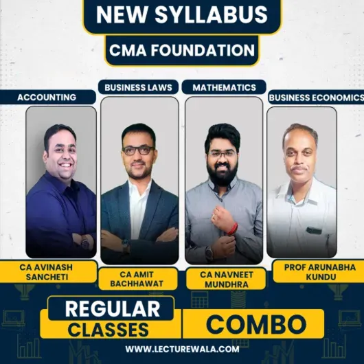 Navin Classes All Subject Combo Regular Live Batch For CMA Foundation Navin Classes All Subject Combo Regular Live Batch For CMA Foundation