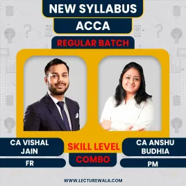CA Vishal Jain Financial Reporting (FR) &amp; CA Anshu Budhia Performance Management Regular Combo Classes For ACCA 2026 Exam