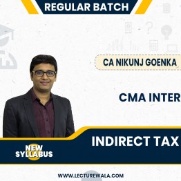 Indirect Tax By CA Nikunj Goenka