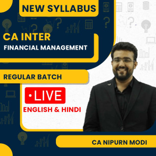 CA Nipurn Modi FM Regular Online Classes For CA Inter 