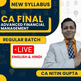 CA Nitin Gupta Advanced Financial Management Regular Live Classes For CA Final: Online / Offline Classes. CA Nitin Gupta Advanced Financial Management Regular Live Classes For CA Final: Online / Offline Classes.