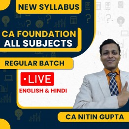CA Nitin Gupta CA Foundation