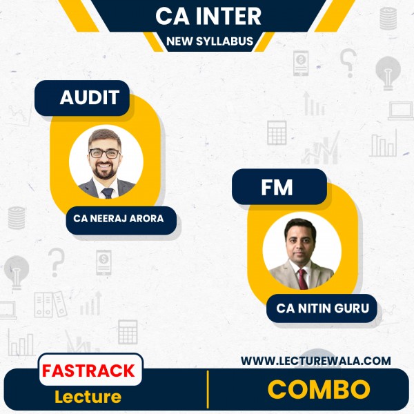 CA Inter Audit & FM Fastrack Combo By  Neeraj Arora and Nitin Guru: Google drive