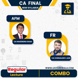  CA Final AFM & FR Recorded Regular Batch Combo by CA Nagendra Sah & CA Chiranjeev Jain  : Online Classes 