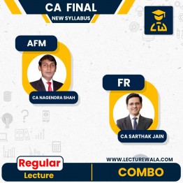  CA Final AFM & FR Recorded Regular Batch Combo by CA Nagendra Sah & CA Sarthak Jain: Online Classes 