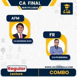  CA Final AFM & FR Recorded Regular Batch Combo by CA Nagendra Sah & CA PS Beniwal  : Online Classes 