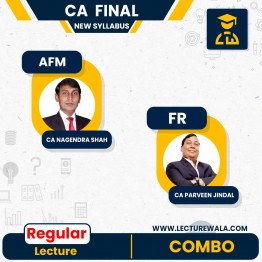  CA Final AFM & FR Recorded Regular Batch Combo by CA Nagendra Sah & CA Parveen Jindal  : Online Classes 