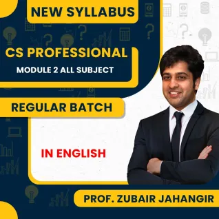 Jahangir Tutorials Module 2 IN English All Subjects Regular Online Classes For CS Professional : Online Classes. Jahangir Tutorials Module 2 IN English All Subjects Regular Online Classes For CS Professional : Online Classes.